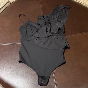 Stylish Black Express Body Suit